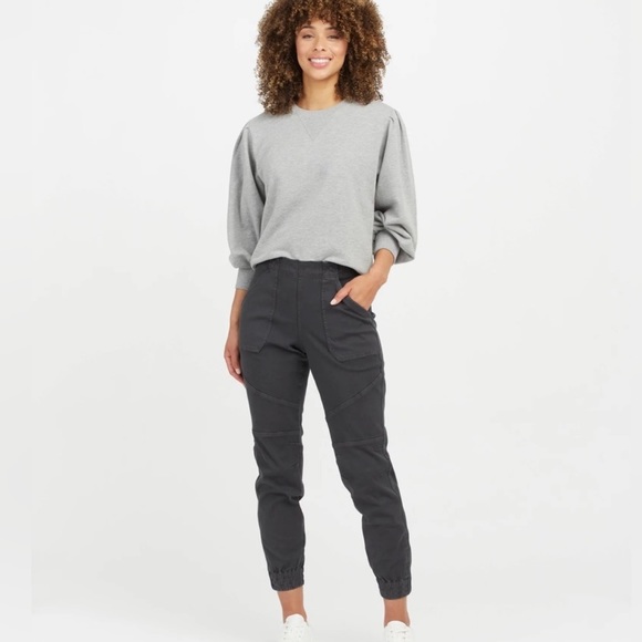 Spanx | Twill Cargo Jogger Jeans - Picture 2 of 5